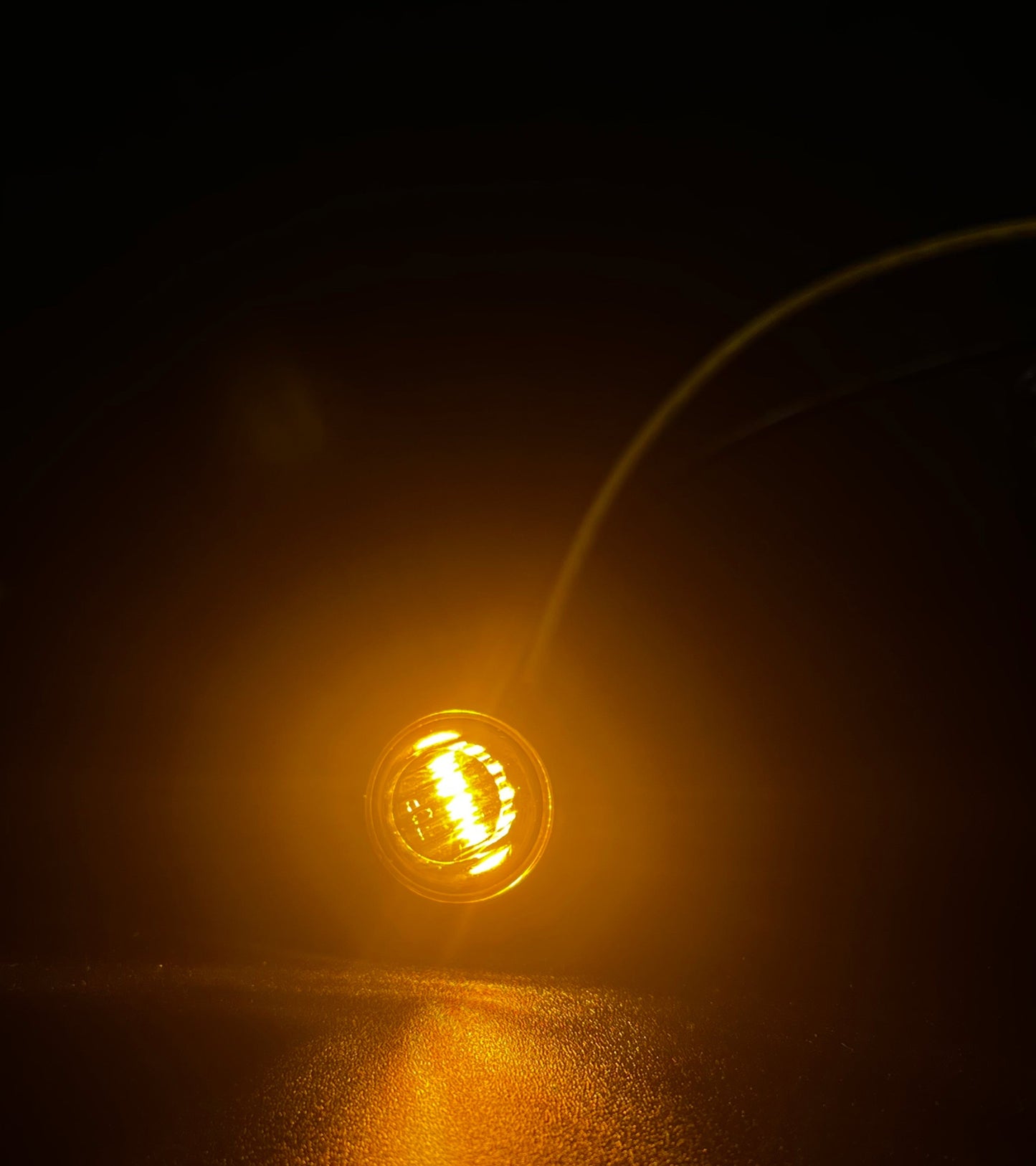 LED äärivalo 12V pyöreä – savulinssi, tieliikennehyväksytty