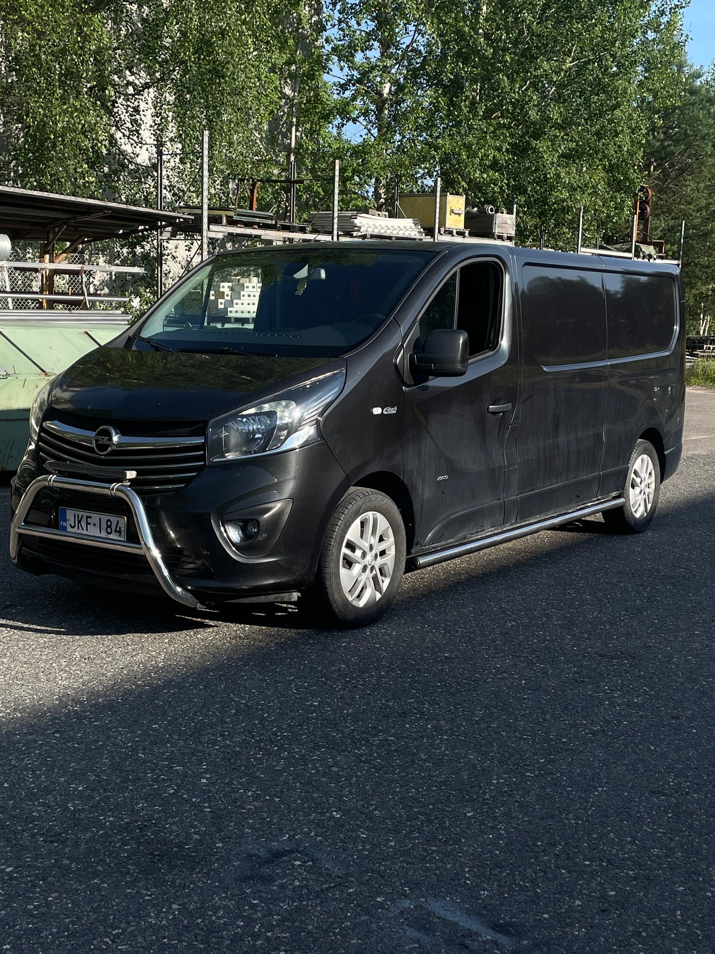 Opel Vivaro 2007-2019 LWB 76mm kylkiputket