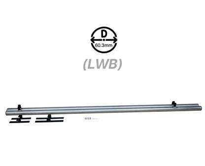 Suorat Kylkiputket 60mm VW T5 / 5.1 / 6 / 6.1 -LWB