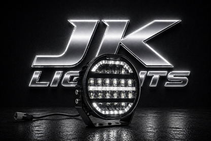 JKLIGHTS Polar 9" LED-lisävalo 100W / 11000LM