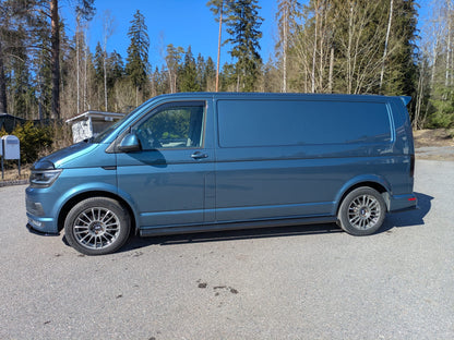 Suorat Kylkiputket 76mm VW T5 / 5.1 / 6 / 6.1 -LWB