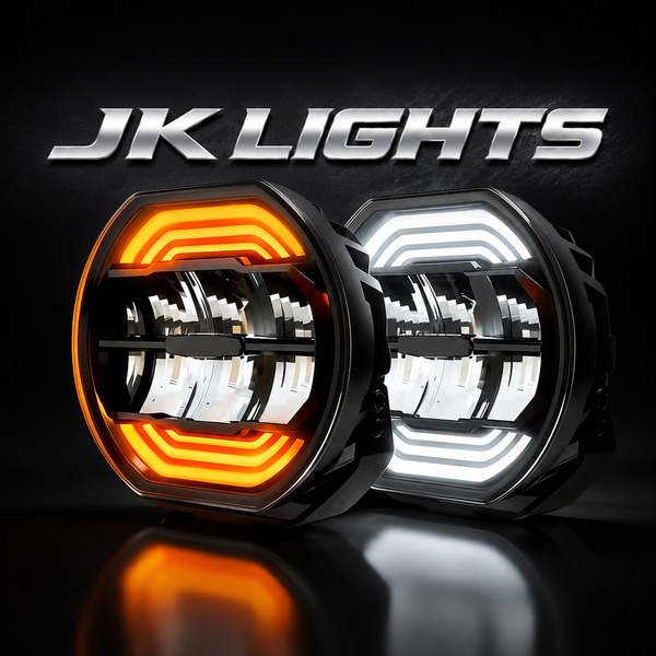 JKLIGHTS Veltra 9" LED-lisävalo 104W / 10448LM