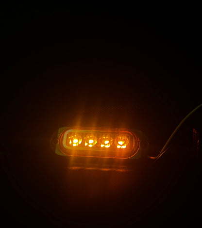 LED äärivalo 12/24V leveä – tieliikennehyväksytty