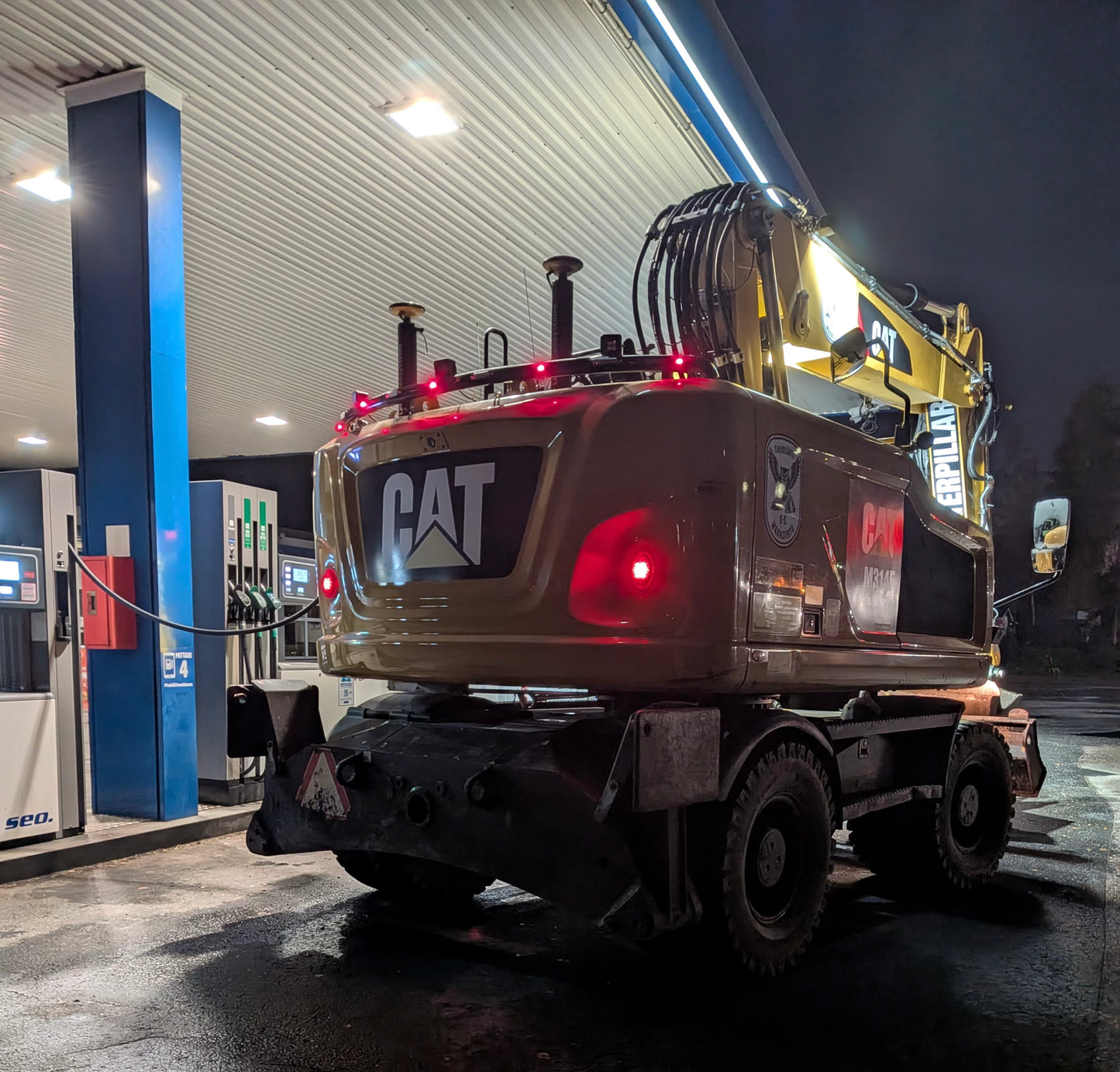Valoteline punttiin Caterpillar M314F