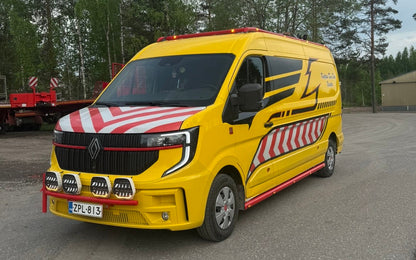 Renault Master / Nissan Interstar (2024-) L3 suorat 76mm kylkiputket