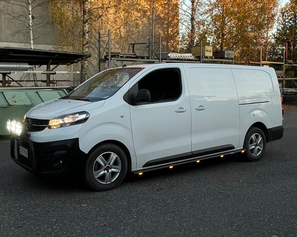 Opel Vivaro 2019- LWB 76mm kylkiputket