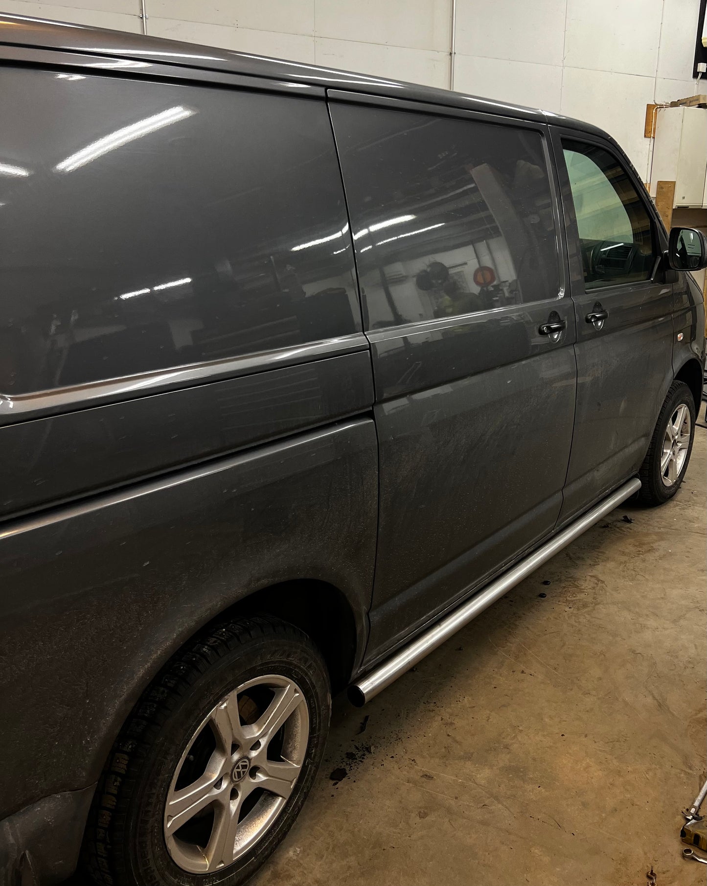 Suorat Kylkiputket 60mm VW T5 / 5.1 / 6 / 6.1 -LWB
