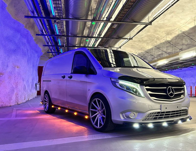 Side bars 60mm MB Vito / V-Class W447 2014-> (Long wheelbase)