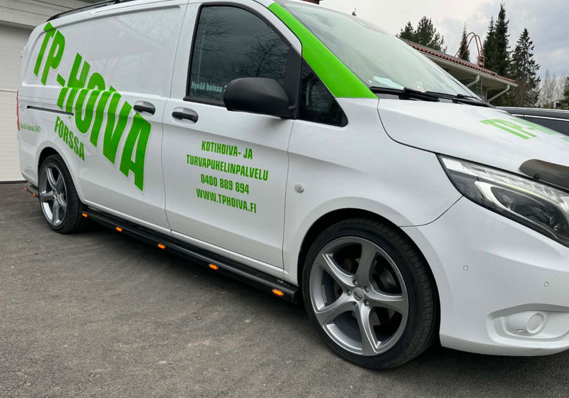 Side bars 76mm MB Vito / V-Class W447 2014-> (Long wheelbase)